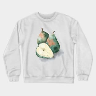 Watercolor pears Crewneck Sweatshirt